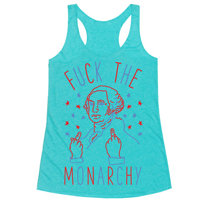 Fuck The Monarchy Racerback Tank