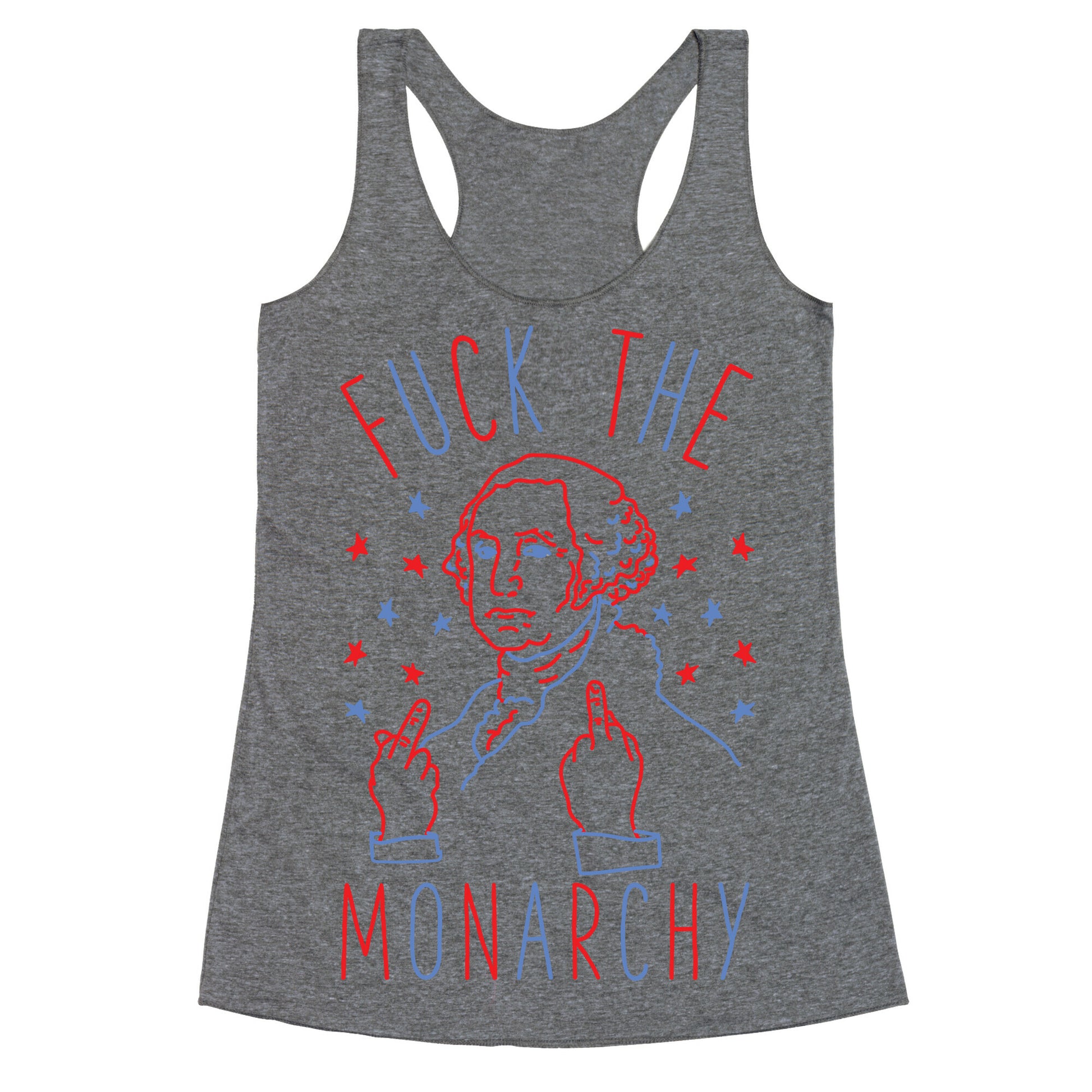 Fuck The Monarchy Racerback Tank