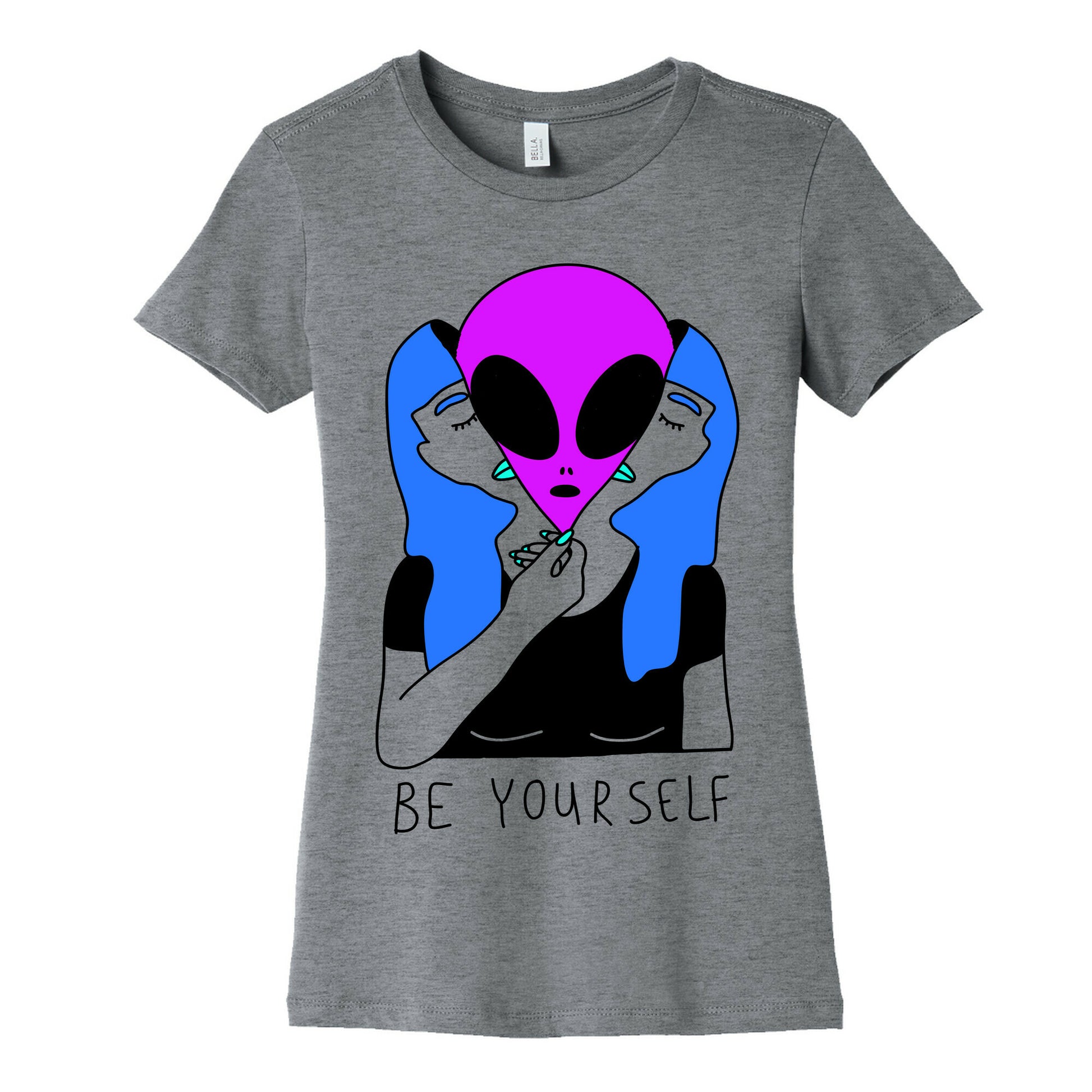 Be Yourself Alien Women's Cotton Tee