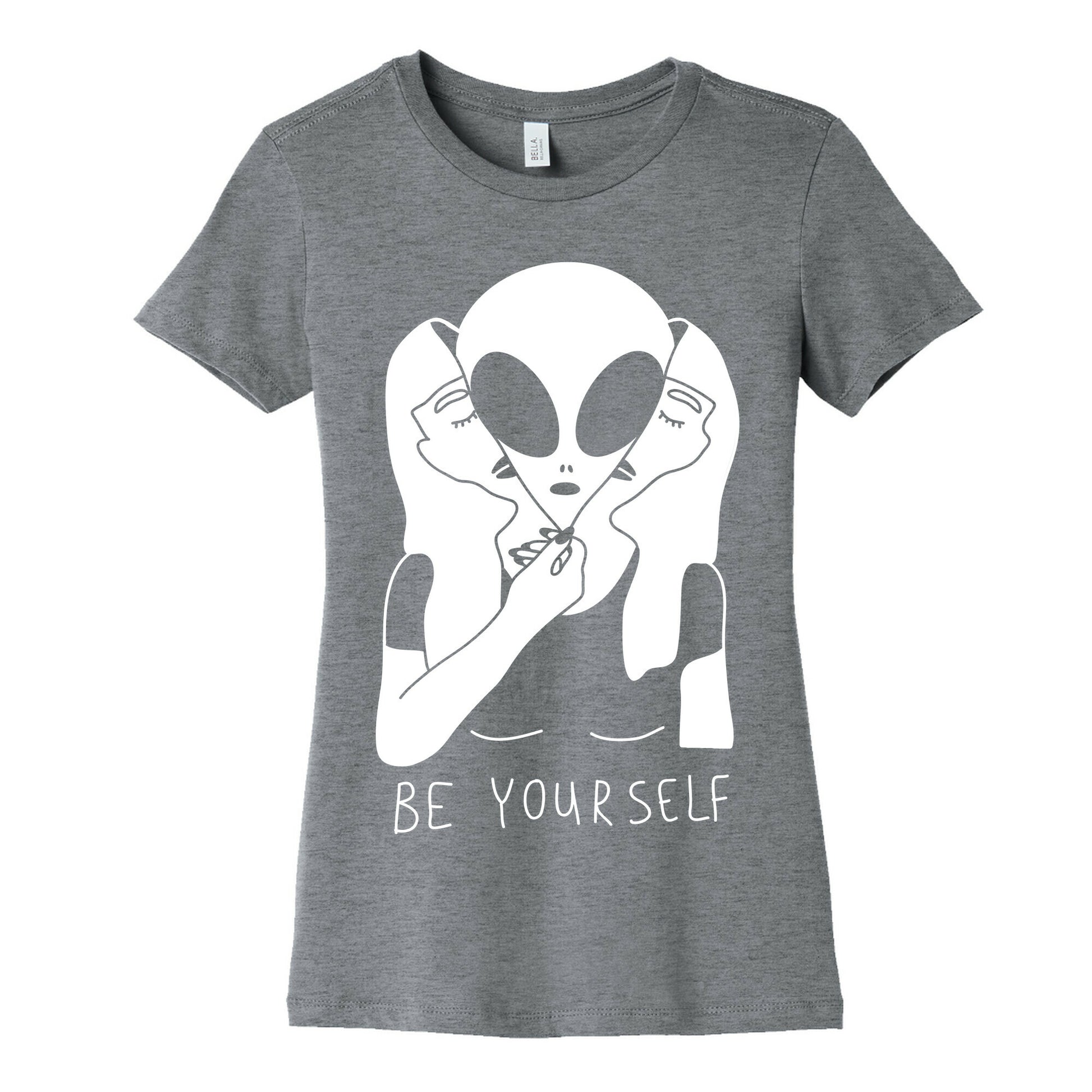 Be Yourself Alien Women's Cotton Tee