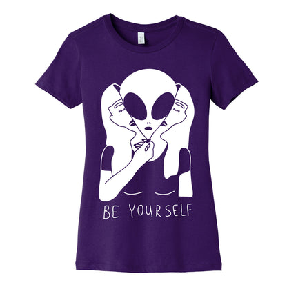 Be Yourself Alien Women's Cotton Tee