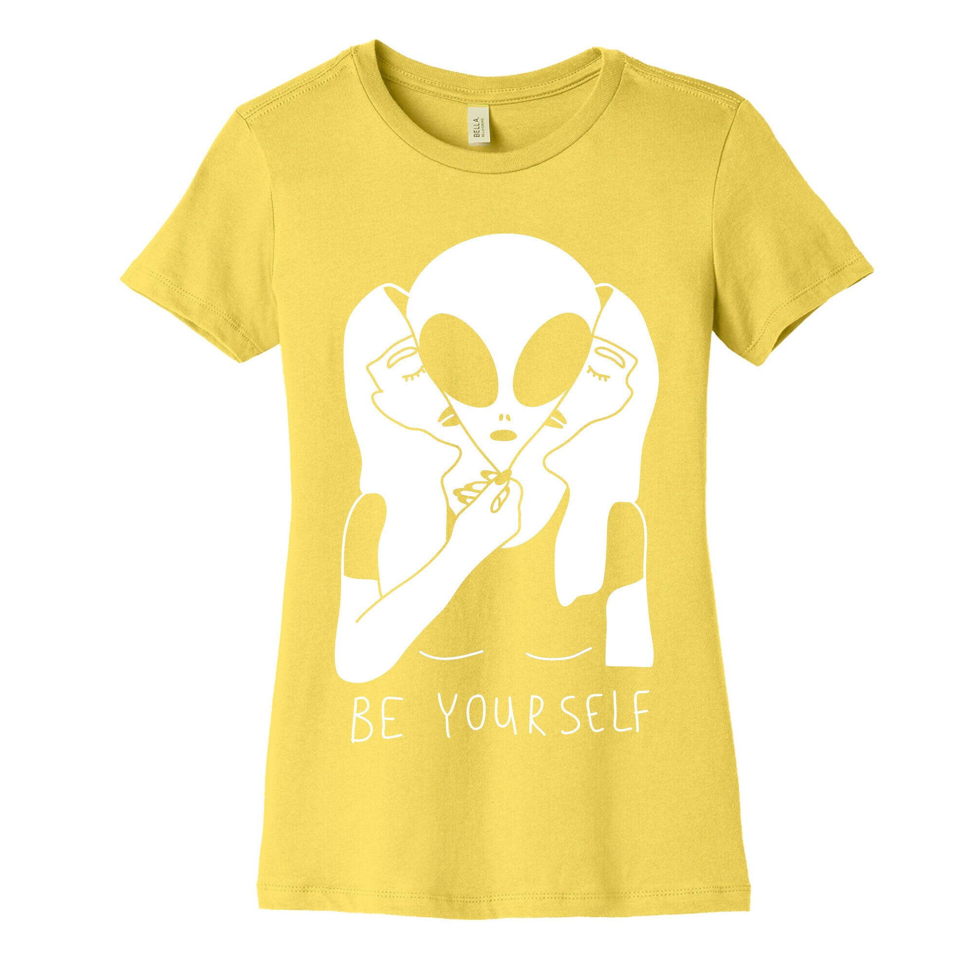 Be Yourself Alien Women's Cotton Tee