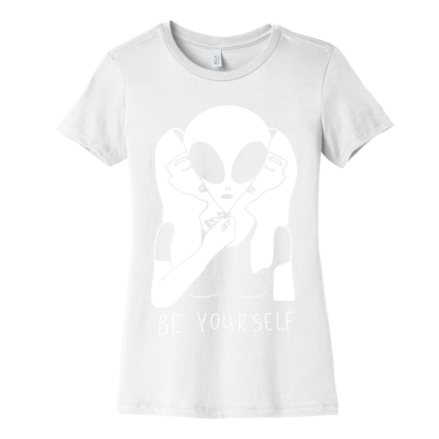 Be Yourself Alien Women's Cotton Tee