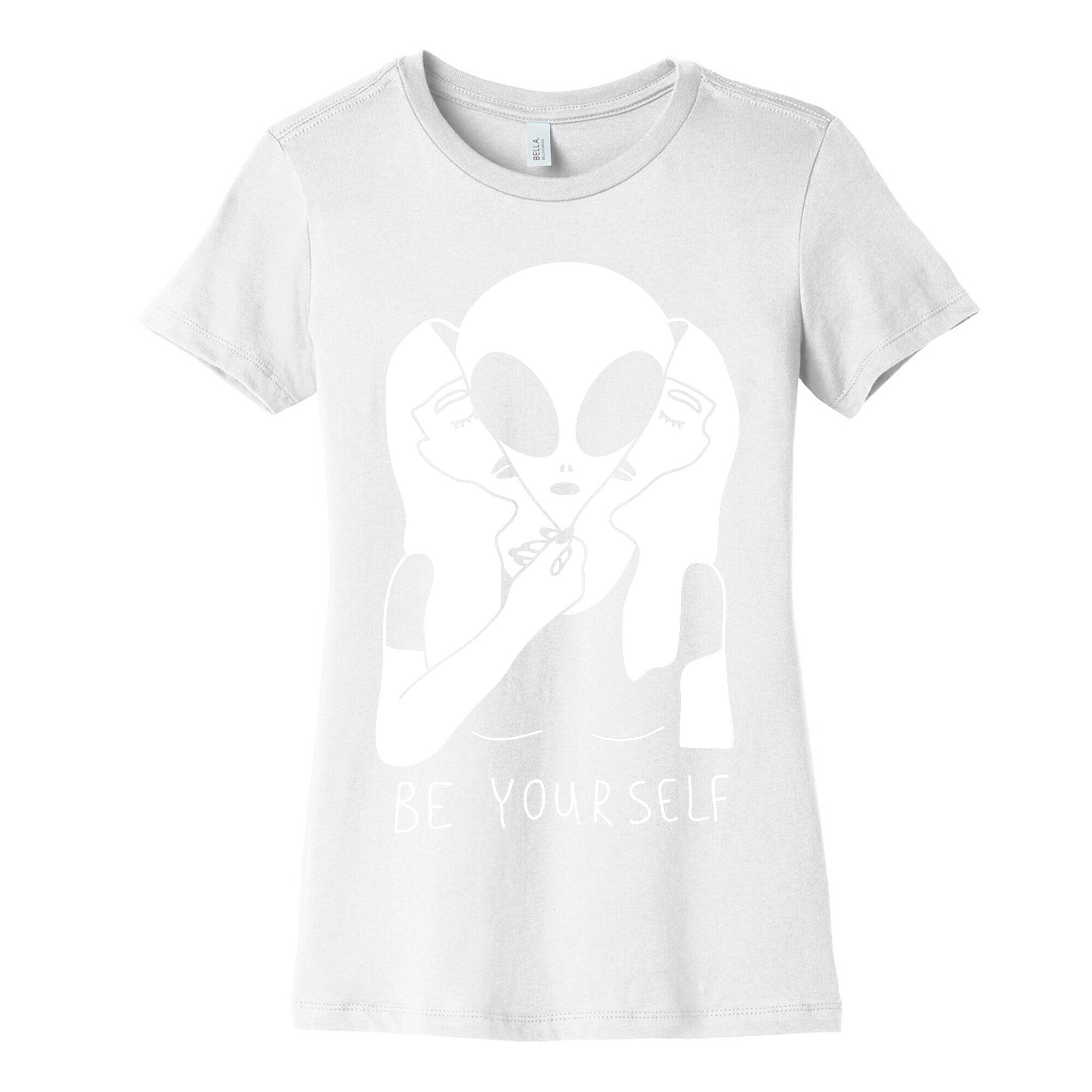 Be Yourself Alien Women's Cotton Tee