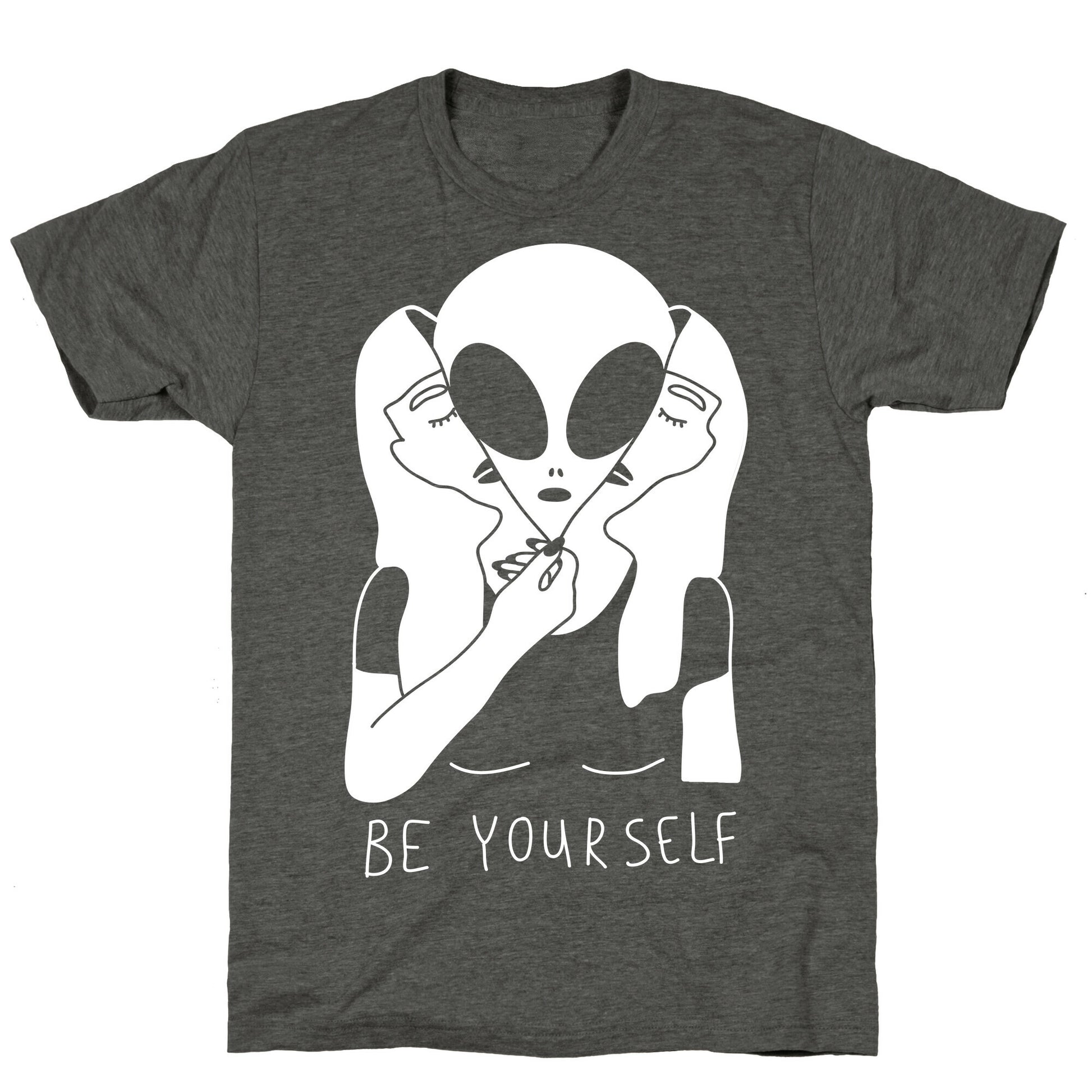 Be Yourself Alien Unisex Triblend Tee