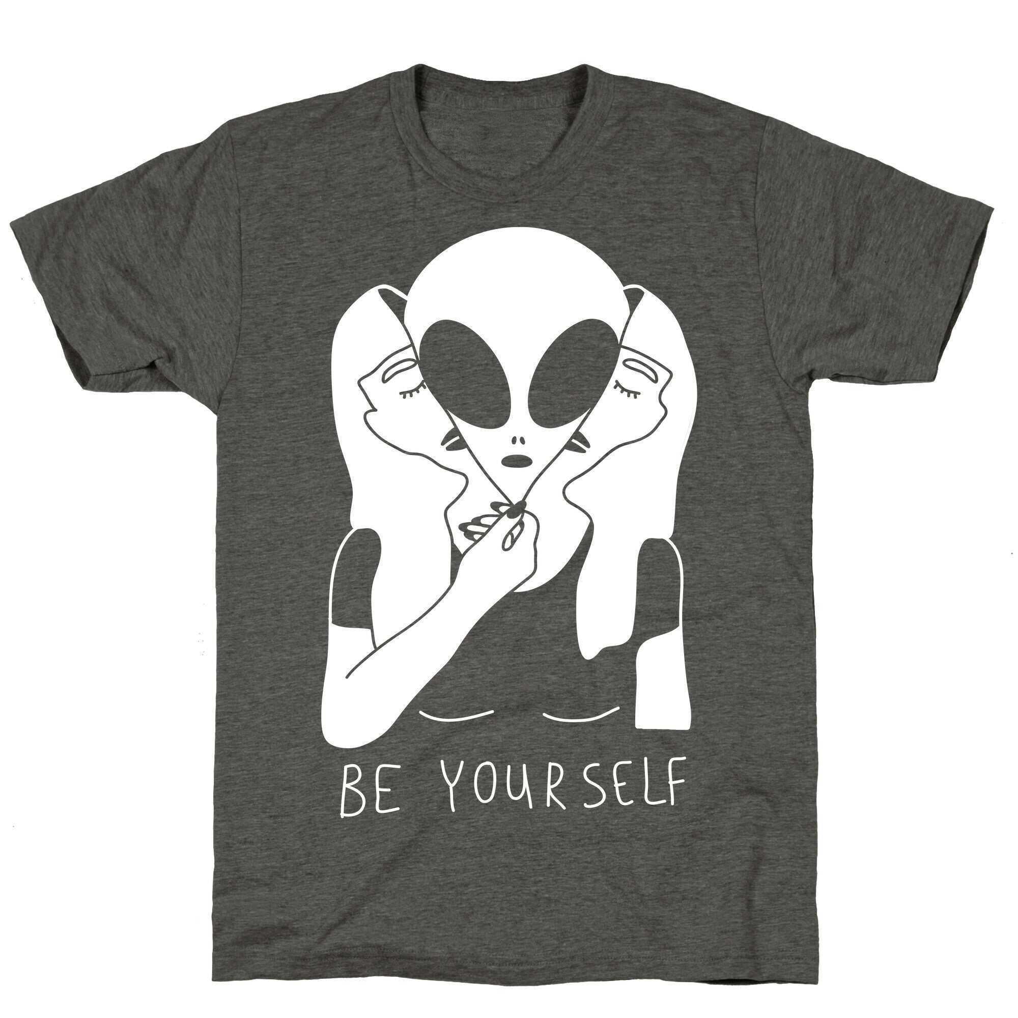 Be Yourself Alien Unisex Triblend Tee