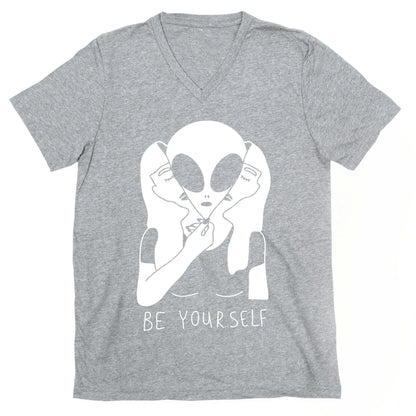 Be Yourself Alien V-Neck