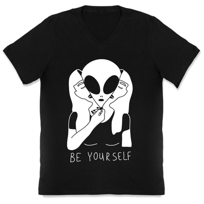 Be Yourself Alien V-Neck