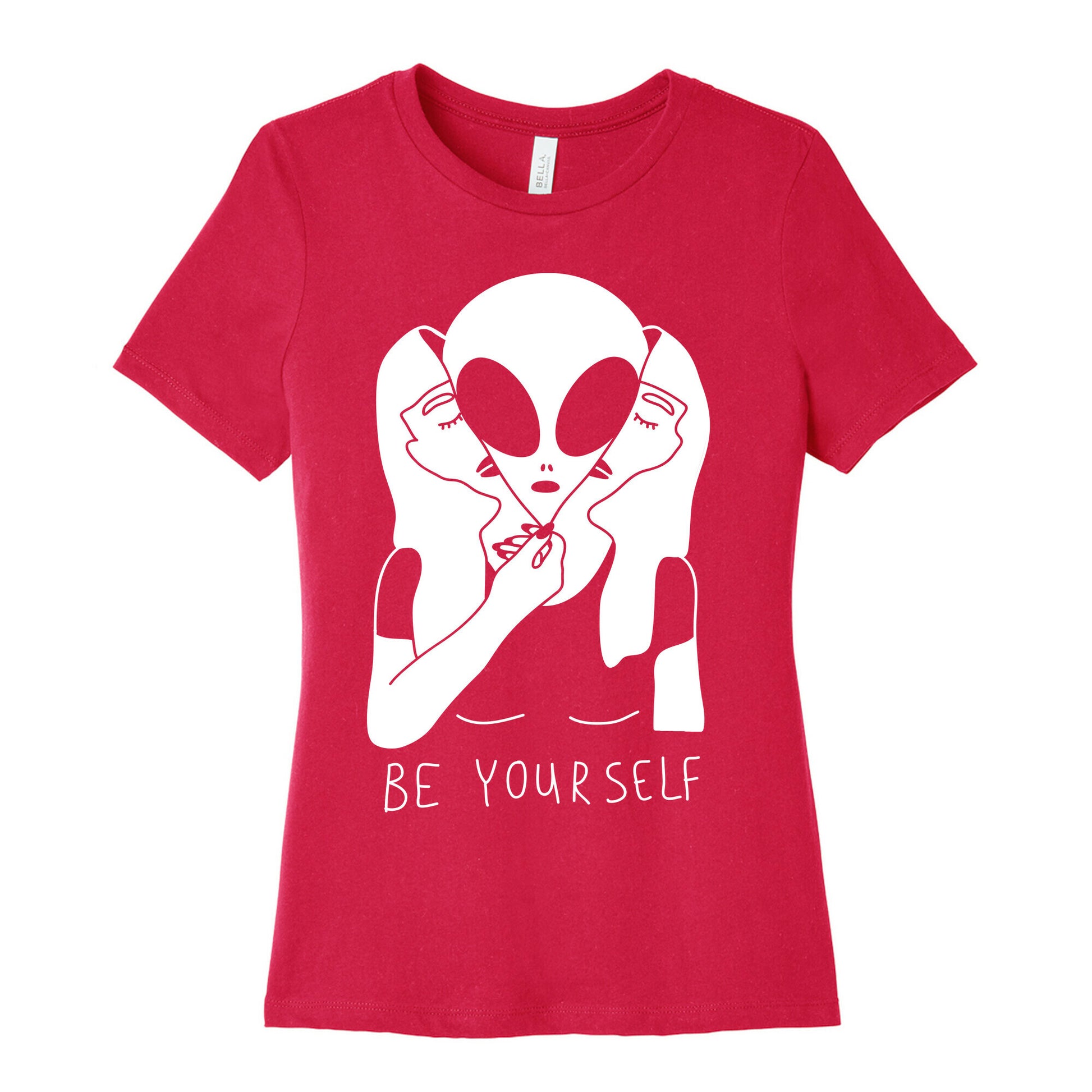 Be Yourself Alien Women's Cotton Tee