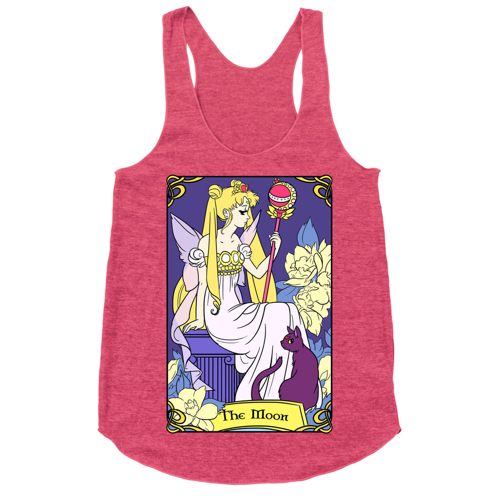 The Moon Tarot Racerback Tank
