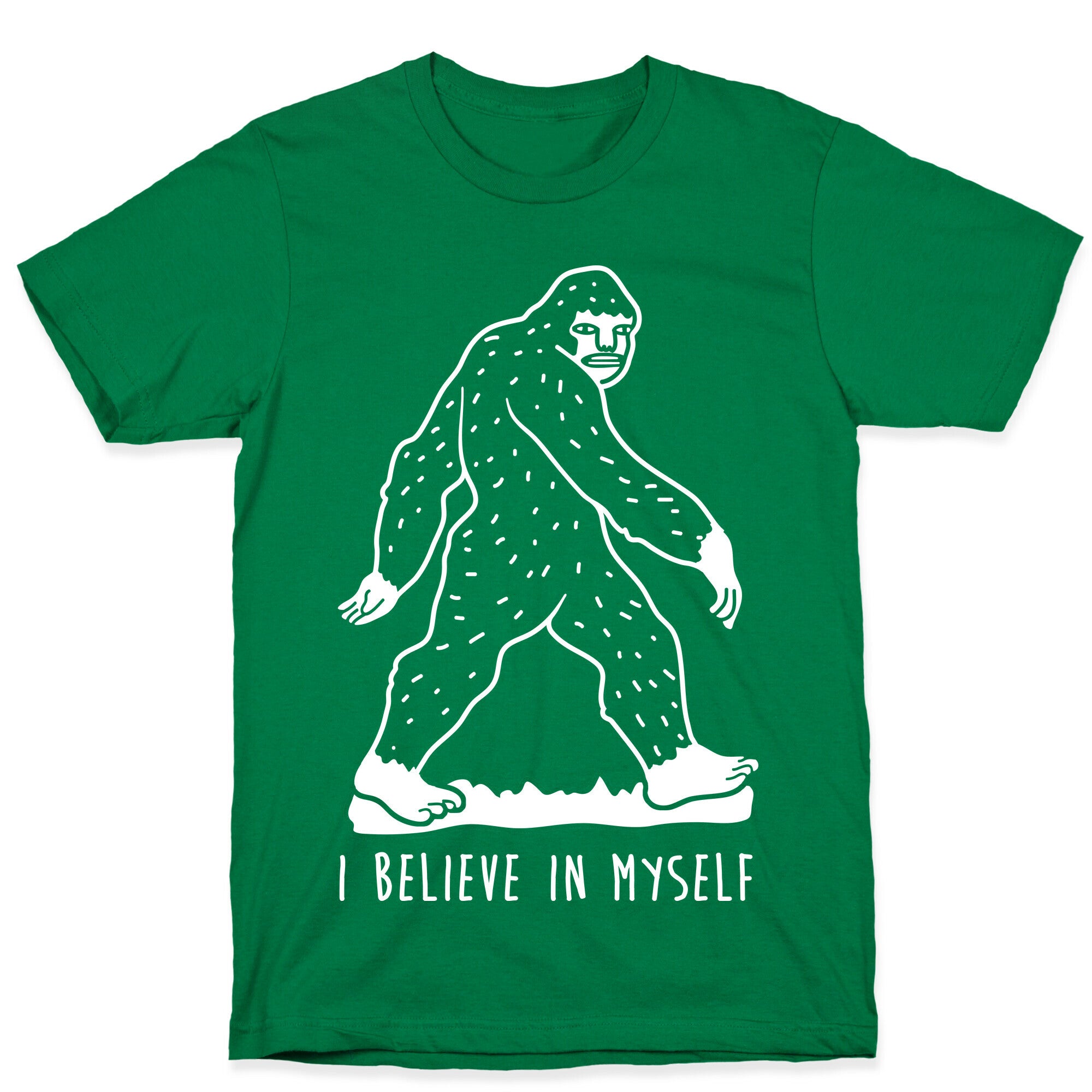 I Believe In Myself Bigfoot T-Shirt