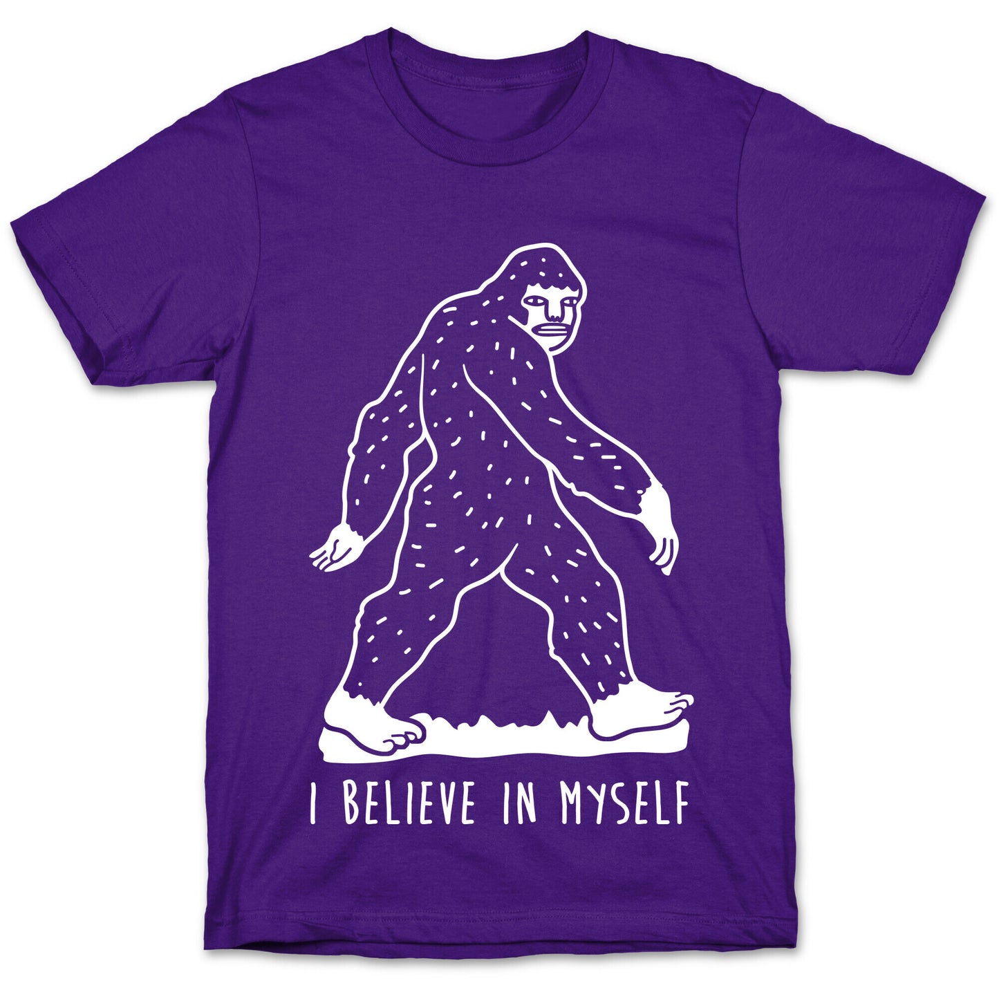 I Believe In Myself Bigfoot T-Shirt
