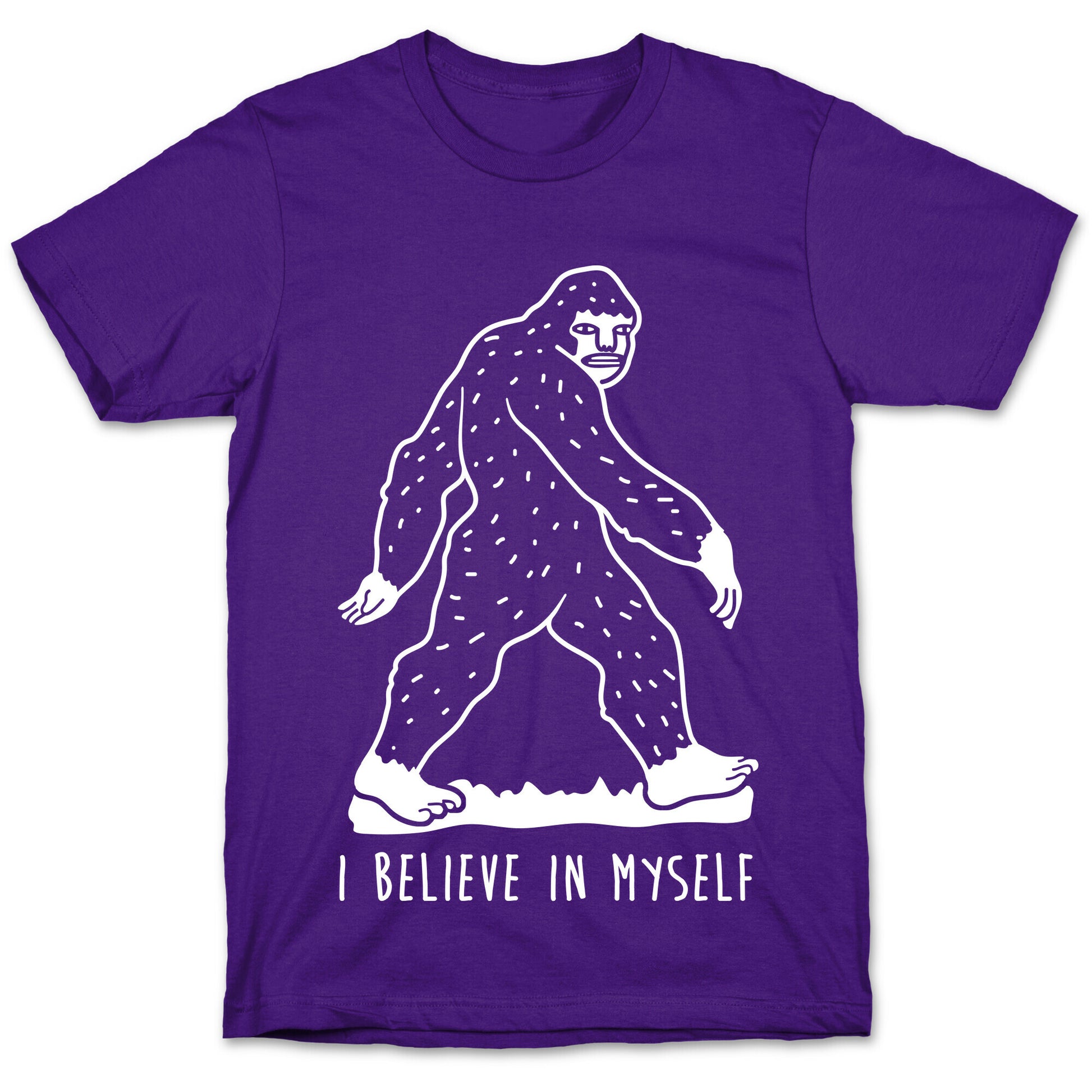 I Believe In Myself Bigfoot T-Shirt