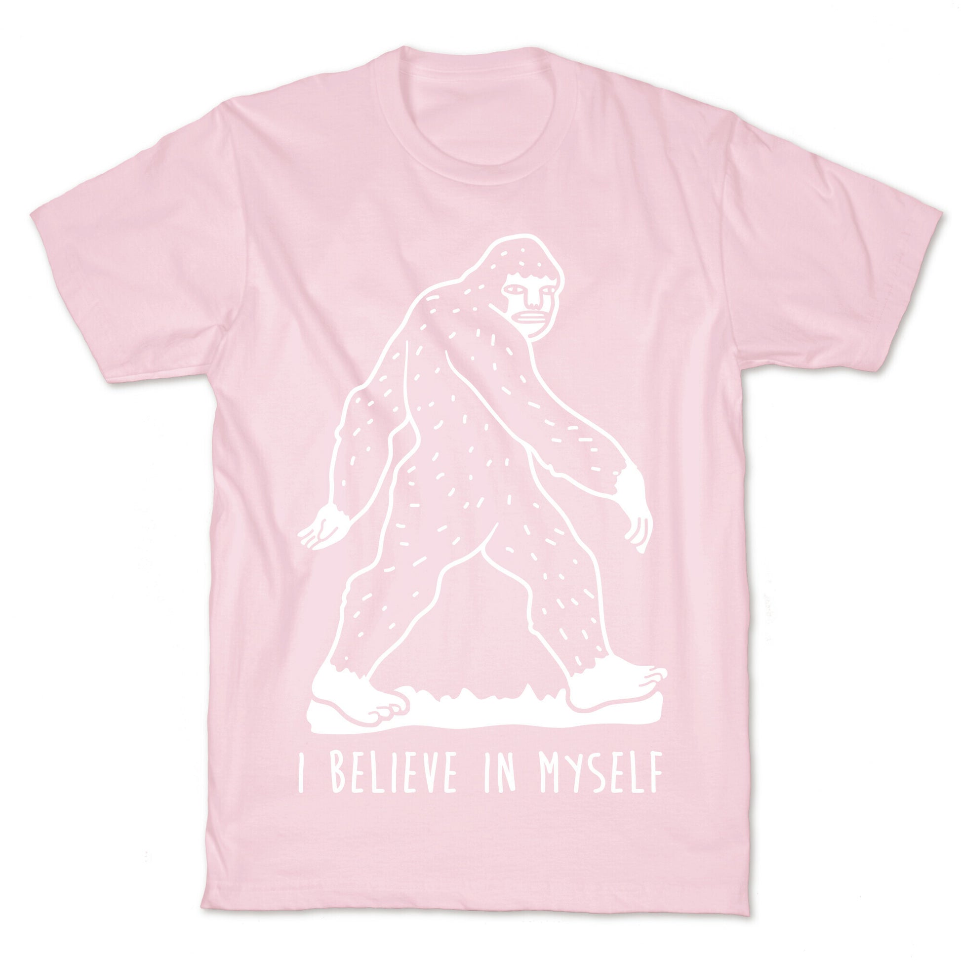 I Believe In Myself Bigfoot T-Shirt