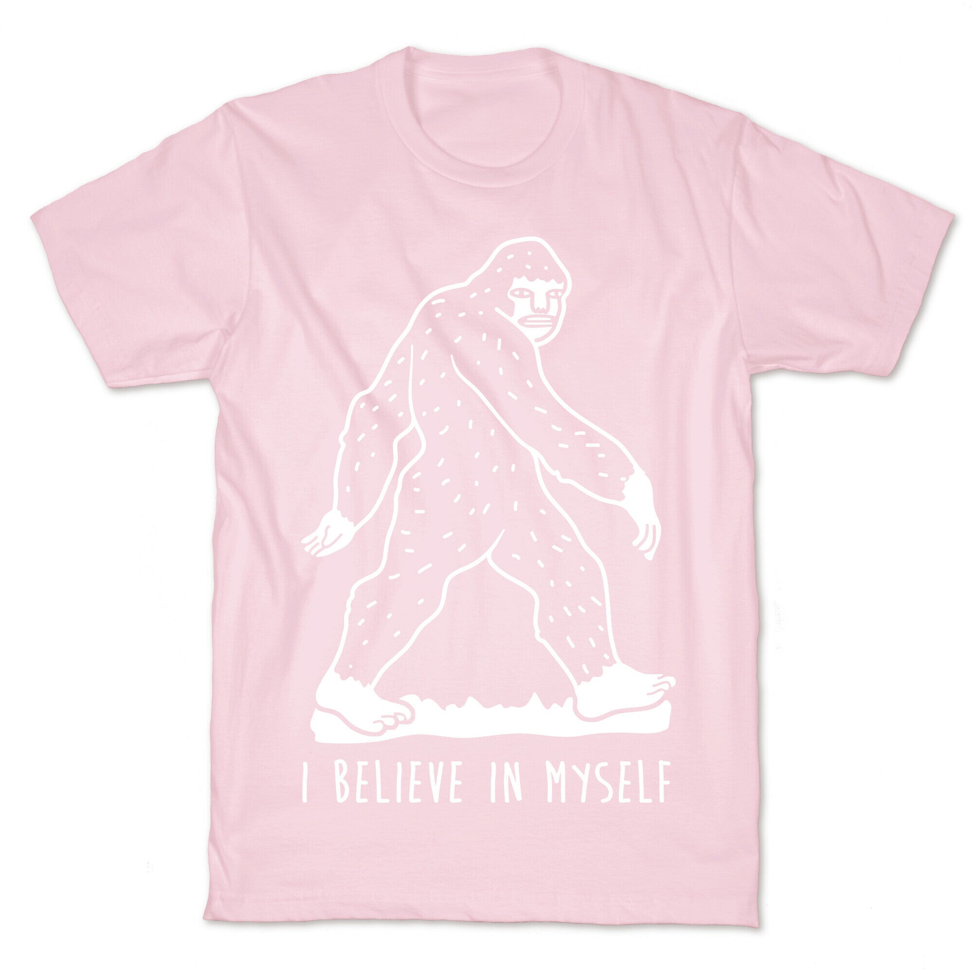 I Believe In Myself Bigfoot T-Shirt