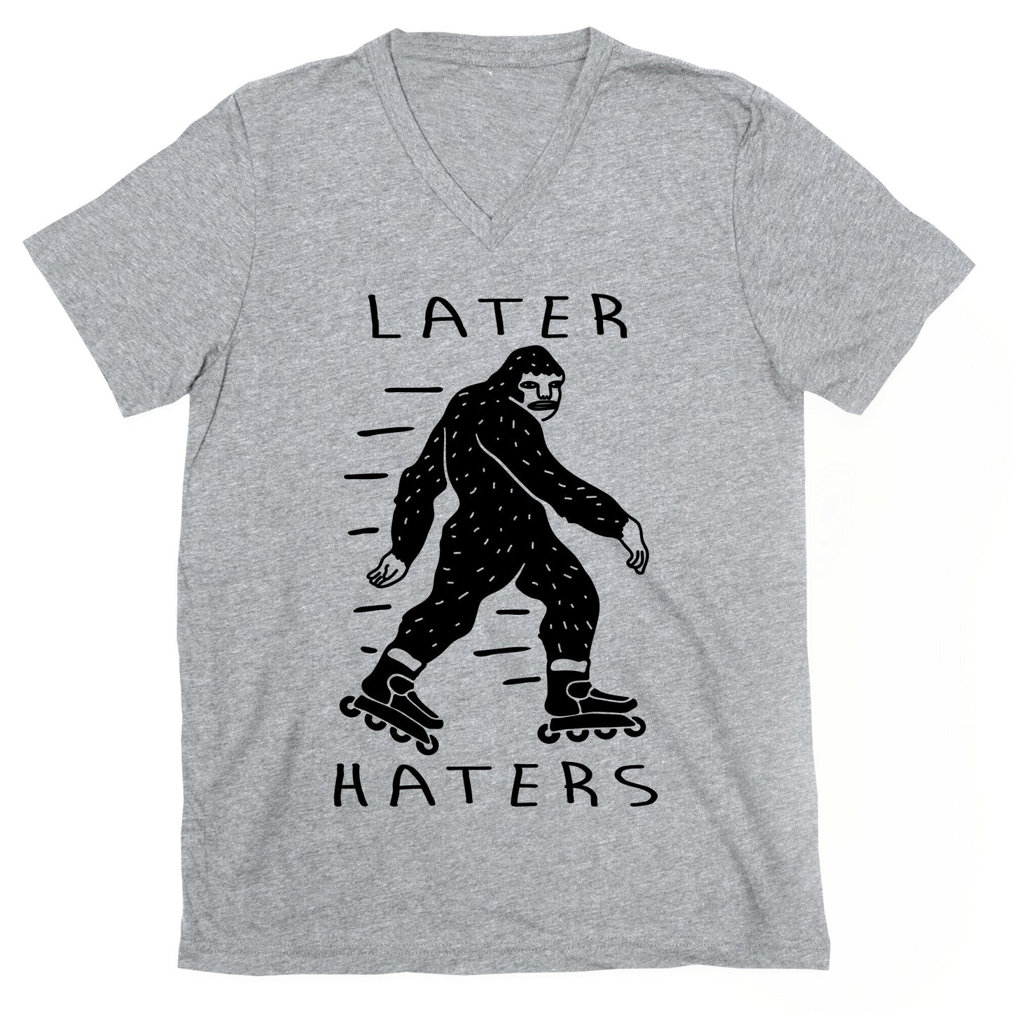 Later Haters Bigfoot V-Neck