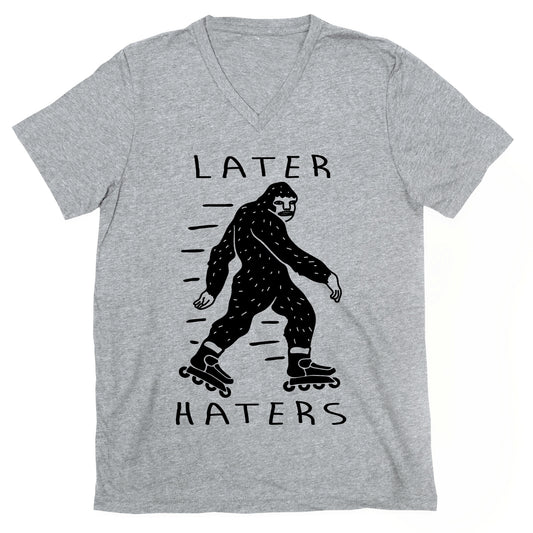 Later Haters Bigfoot V-Neck