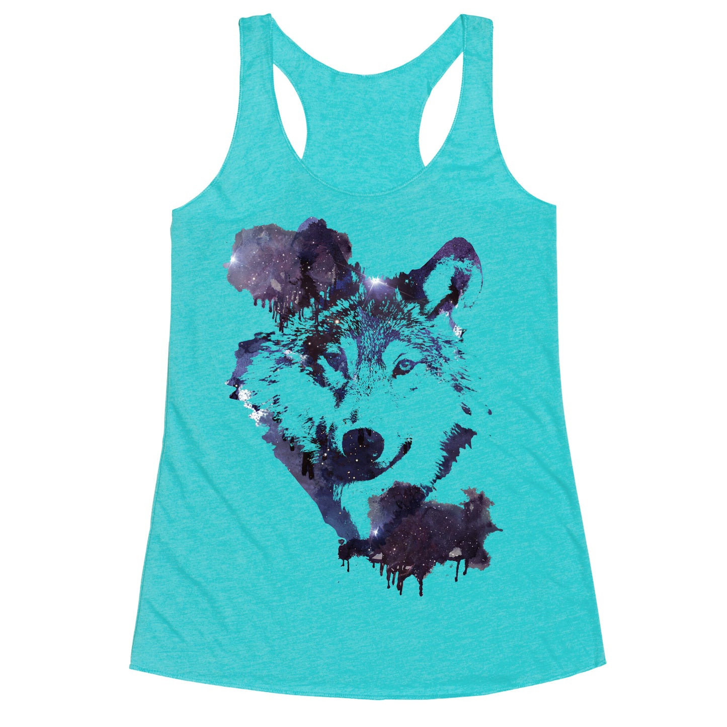 Space Wolf Racerback Tank
