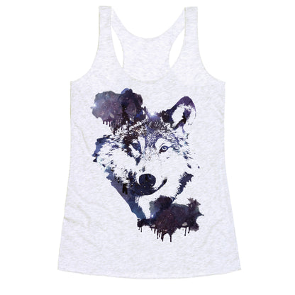 Space Wolf Racerback Tank