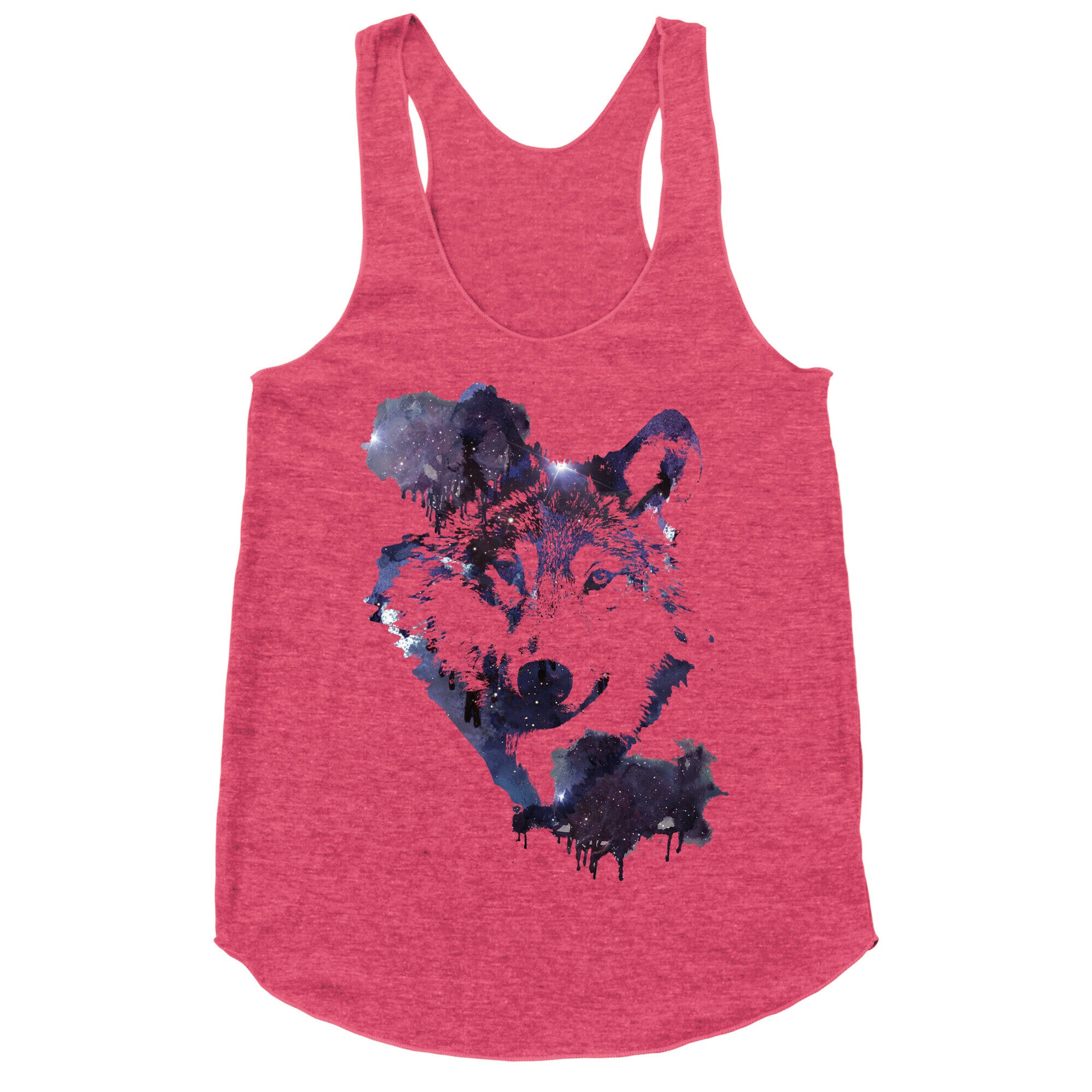 Space Wolf Racerback Tank