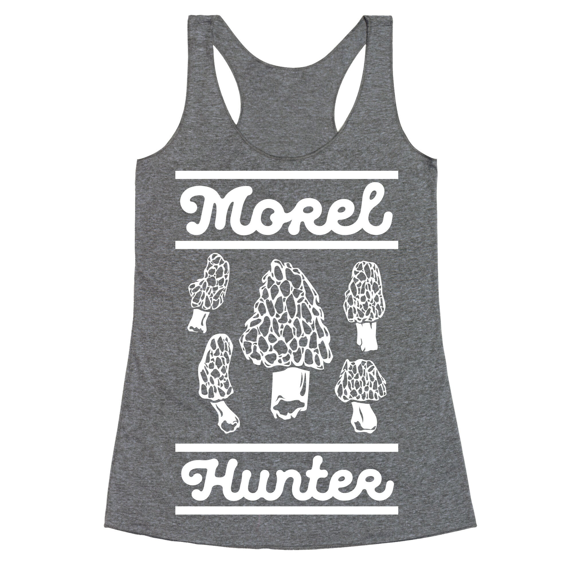 Morel Hunter Racerback Tank