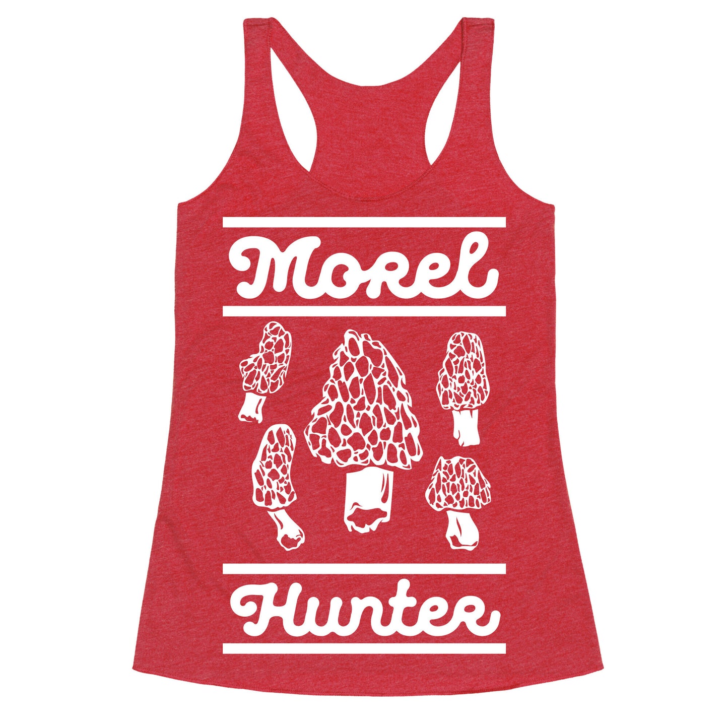 Morel Hunter Racerback Tank