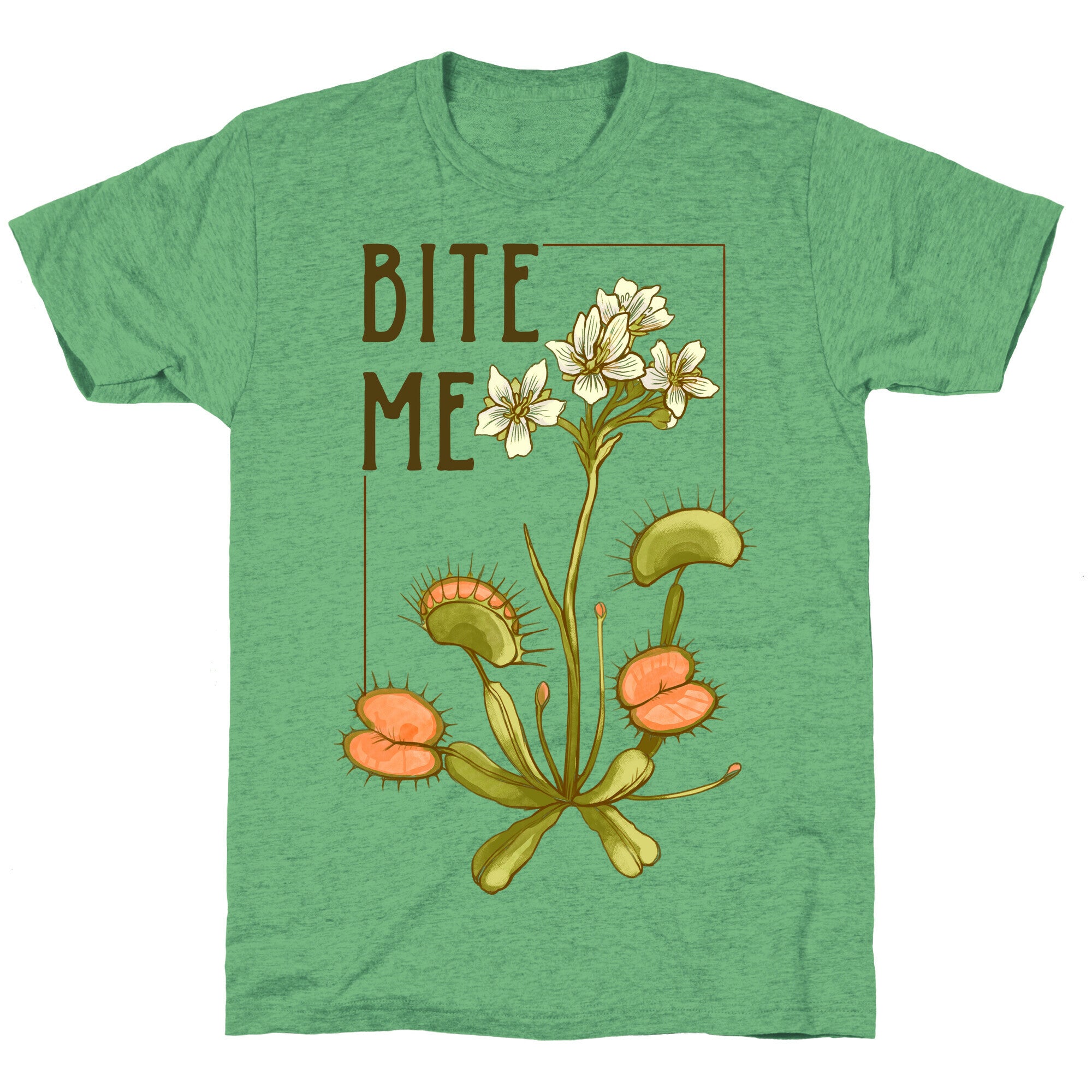 Bite Me Venus Flytrap Unisex Triblend Tee
