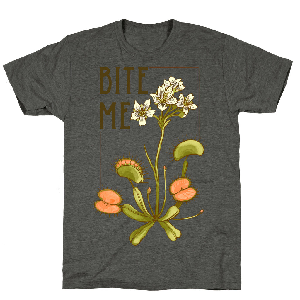 Bite Me Venus Flytrap Unisex Triblend Tee