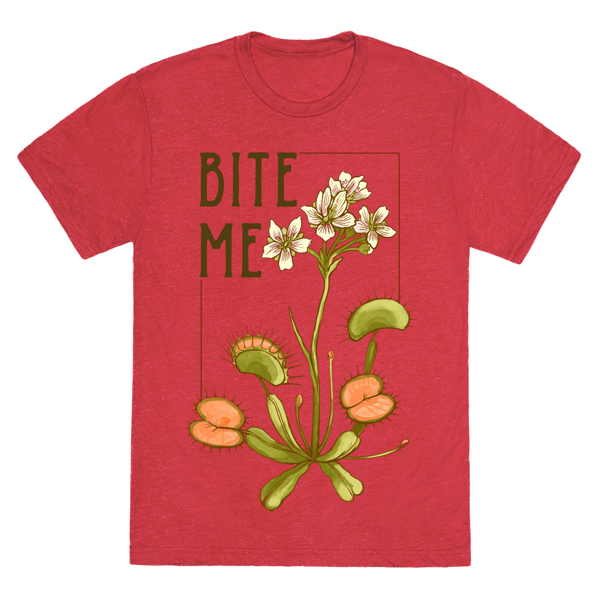 Bite Me Venus Flytrap Unisex Triblend Tee
