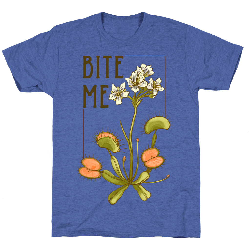 Bite Me Venus Flytrap Unisex Triblend Tee