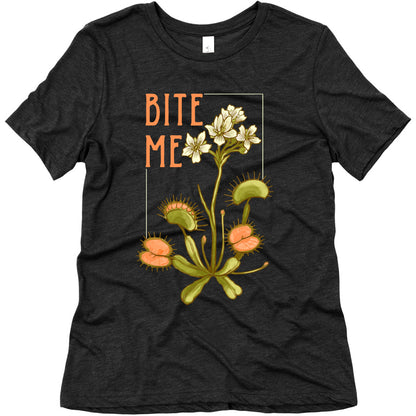 Bite Me Venus Flytrap Women's Triblend Tee