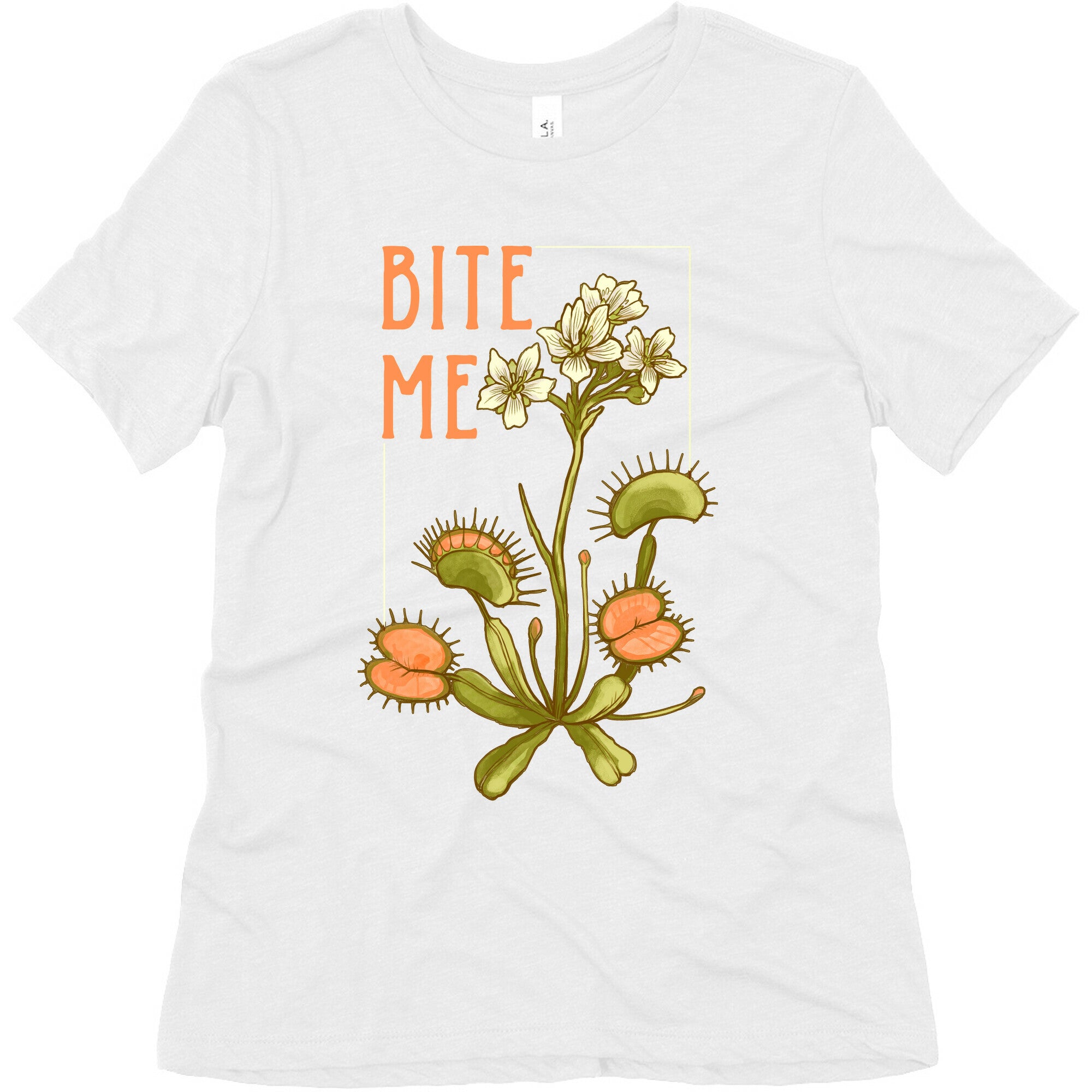 Bite Me Venus Flytrap Women's Triblend Tee