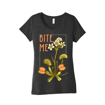 Bite Me Venus Flytrap Women's Triblend Tee