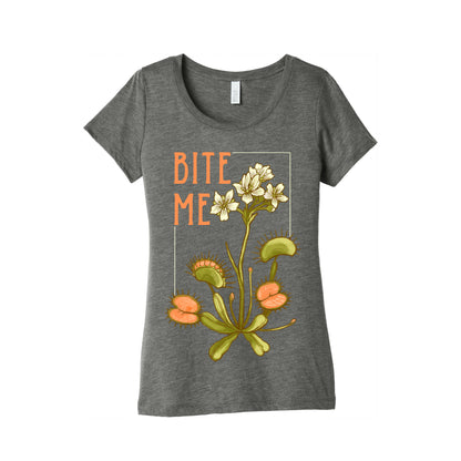 Bite Me Venus Flytrap Women's Triblend Tee