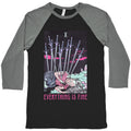Ten Of Swords (Everything Is Fine) Baseball Tee