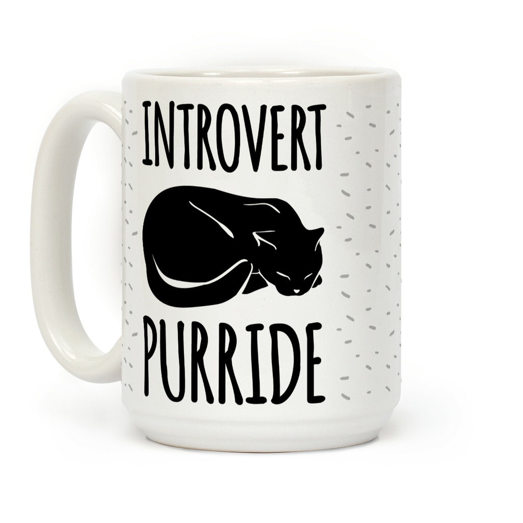 Introvert Purride Coffee Mug