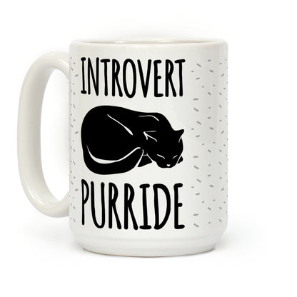 Introvert Purride Coffee Mug