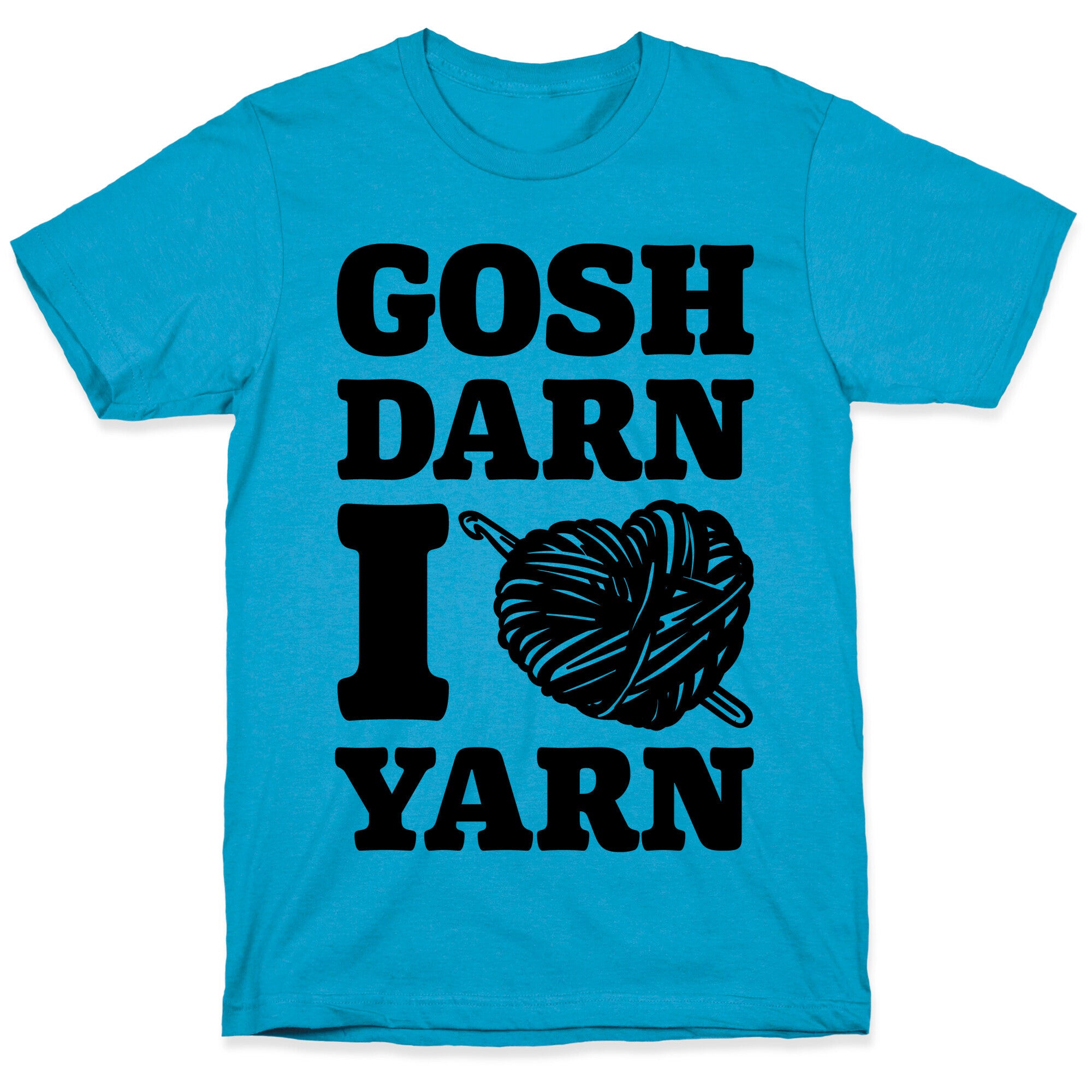 Gosh Darn I Love Yarn Unisex Triblend Tee