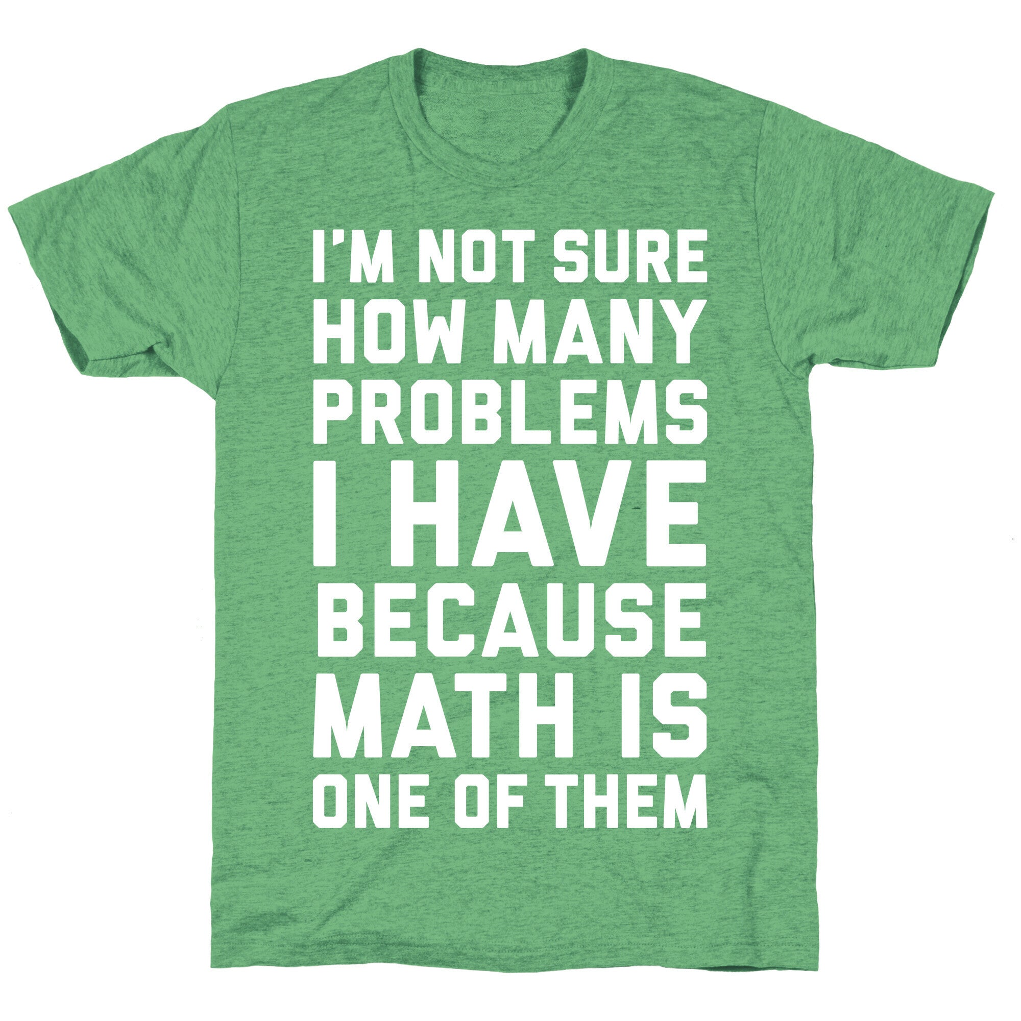 Math Problems Unisex Triblend Tee