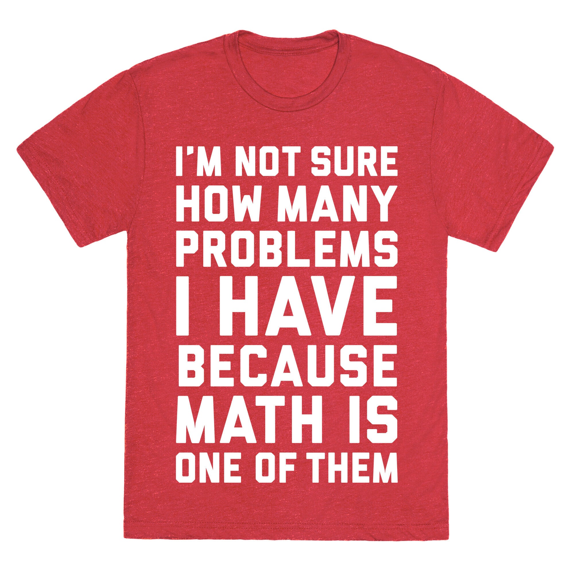 Math Problems Unisex Triblend Tee