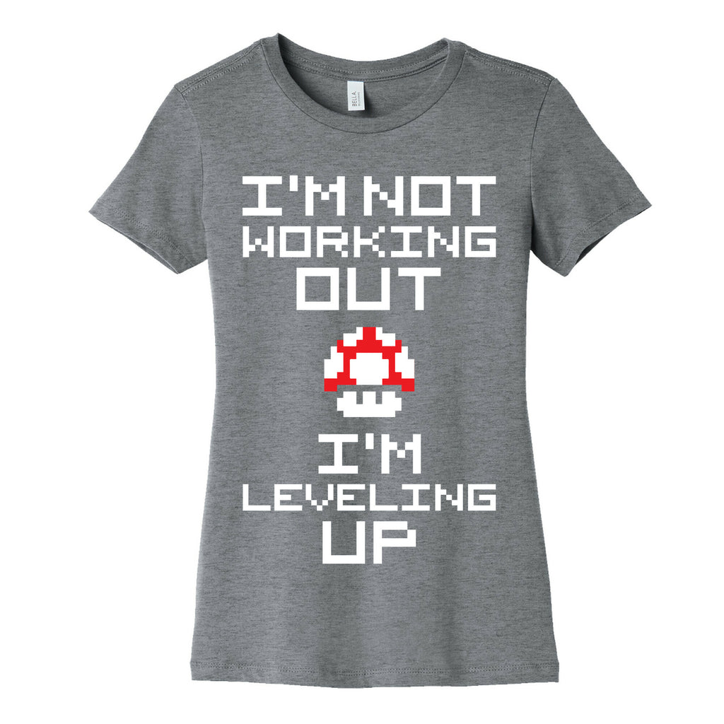 I'm Leveling Up Women's Cotton Tee