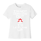 I'm Leveling Up Women's Cotton Tee