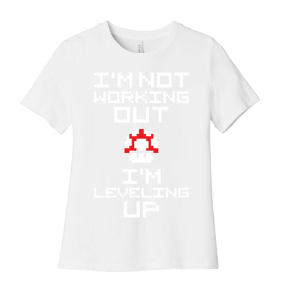 I'm Leveling Up Women's Cotton Tee