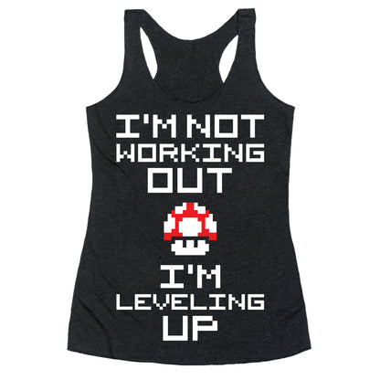 I'm Leveling Up Racerback Tank