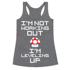 I'm Leveling Up Racerback Tank