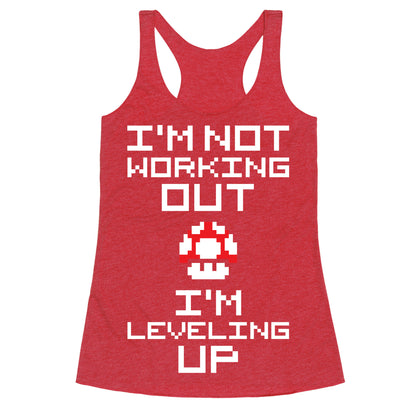 I'm Leveling Up Racerback Tank