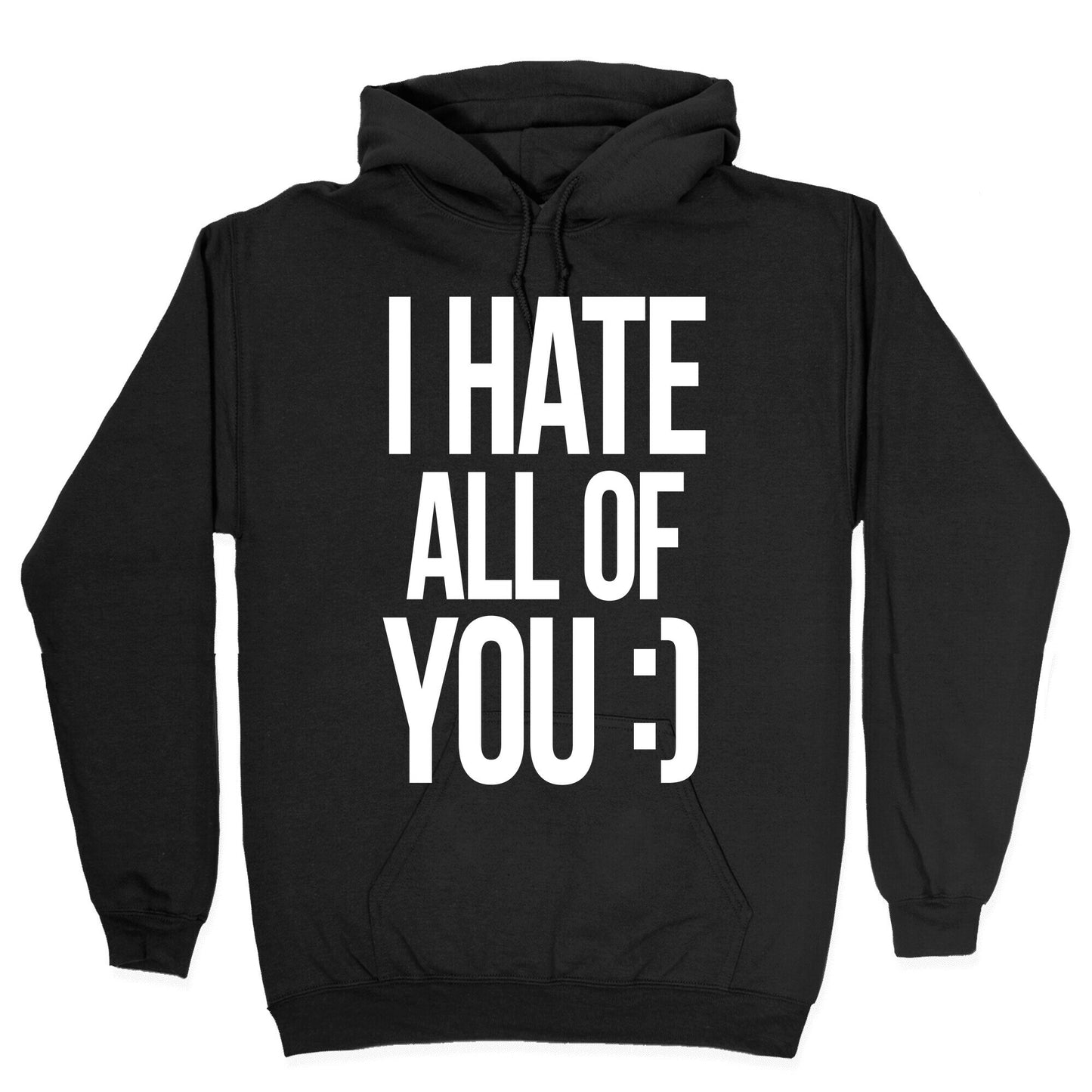 I Hate All Of You :) Hoodie