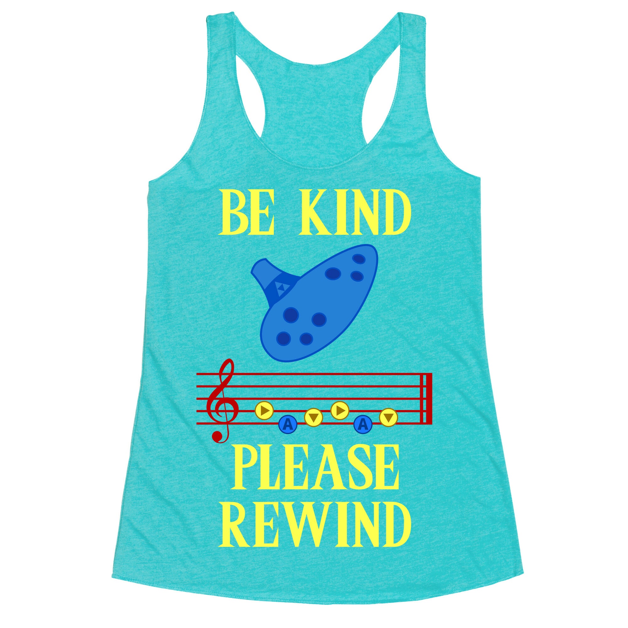 Be Kind, Please Rewind Racerback Tank