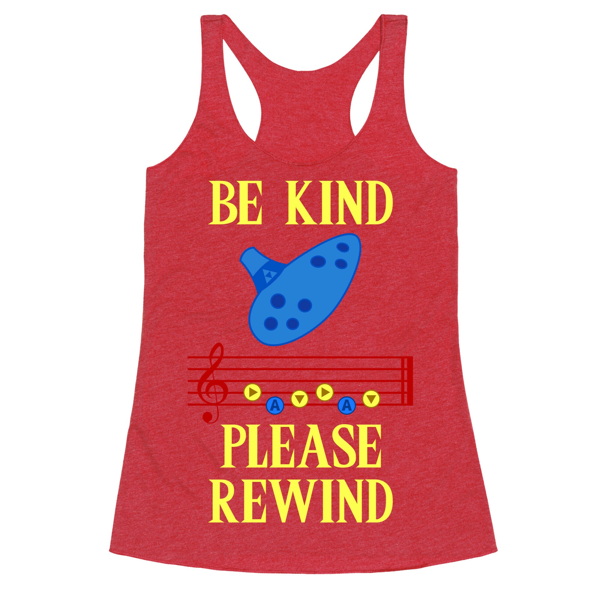 Be Kind, Please Rewind Racerback Tank