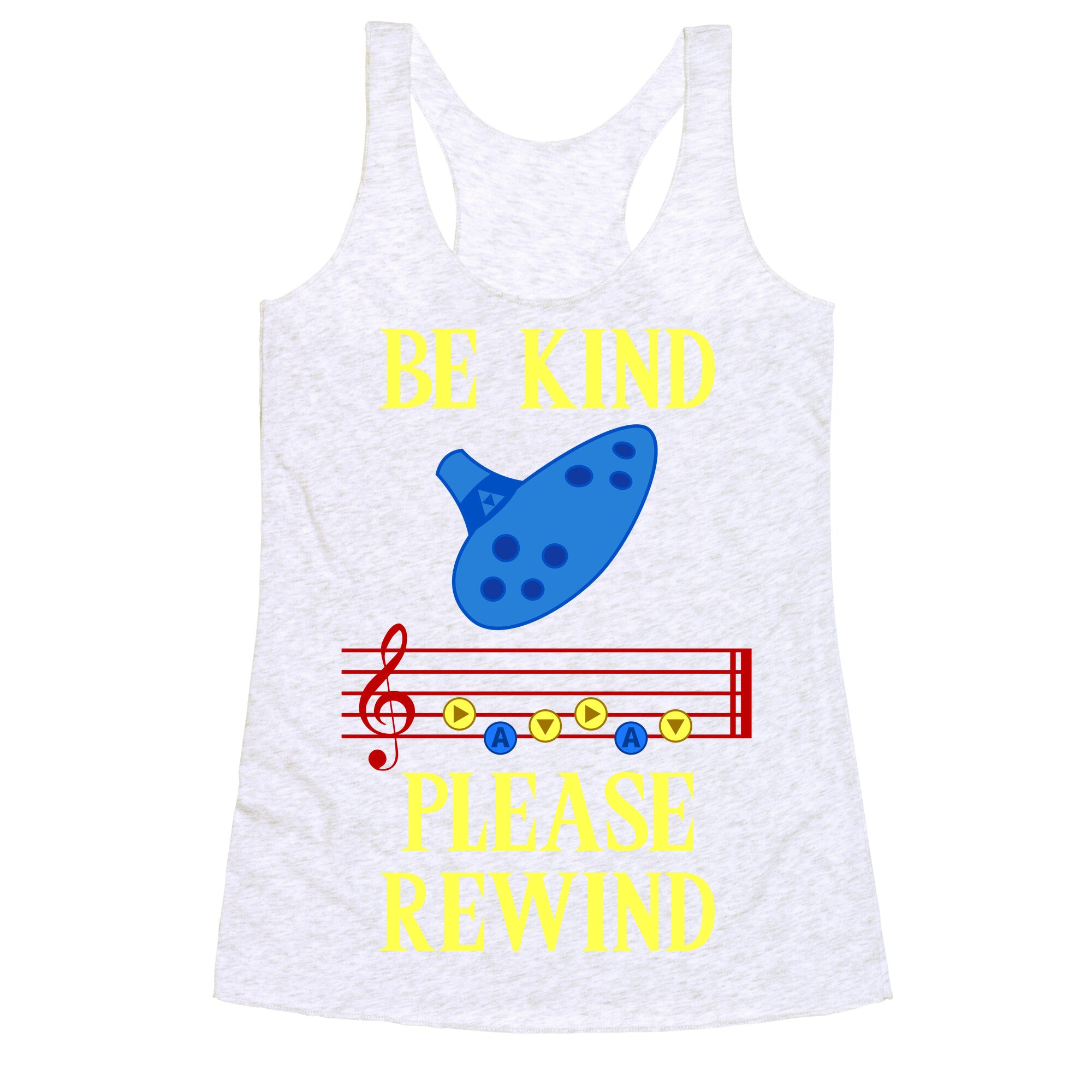 Be Kind, Please Rewind Racerback Tank